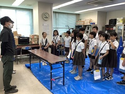４年 浄水場見学