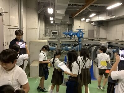 ４年 浄水場見学