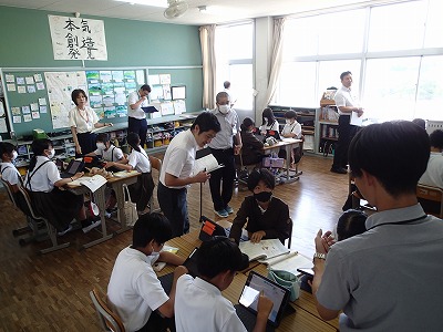 学校訪問