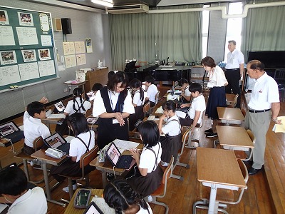 学校訪問