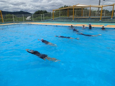 ５・６年 プール水泳