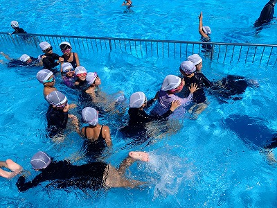 プール水泳 最終日