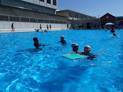プール水泳 最終日