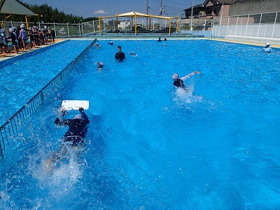 プール水泳 最終日