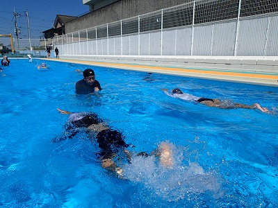 プール水泳 最終日