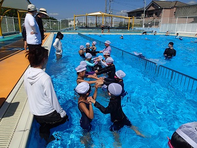 プール水泳 最終日