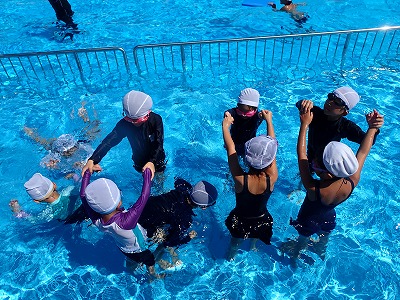 プール水泳 最終日