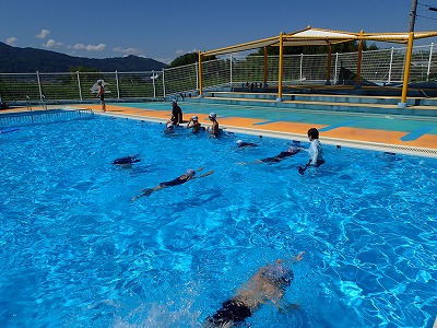 プール水泳 最終日