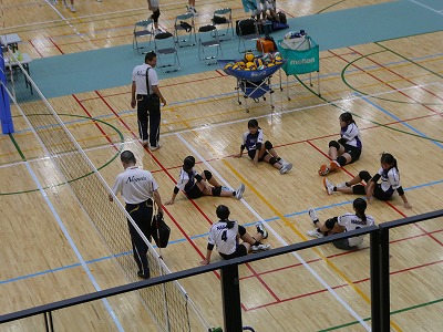 「長田少女バレーボールクラブ」大健闘