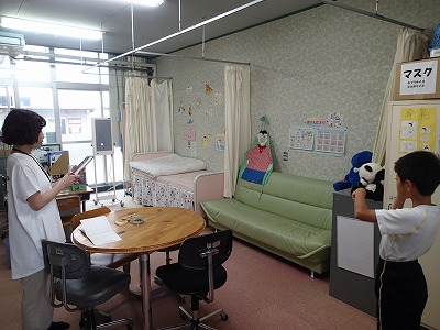 ３年 視力検査