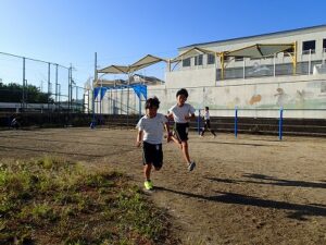 ６年 陸上競技大会に向けての練習