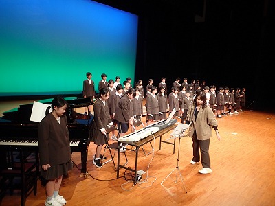 紀の川市文化祭粉河会場芸能の部リハーサル