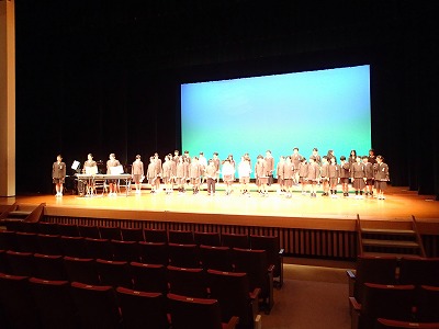 紀の川市文化祭粉河会場芸能の部リハーサル