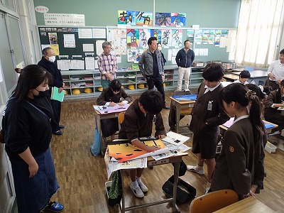 学校開放日（授業参観・市文化祭出演）