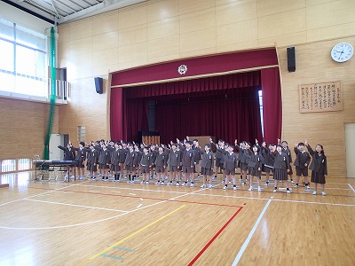 学校開放日（授業参観・市文化祭出演）