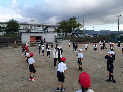 運動会全体練習スタート