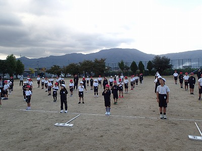 運動会全体練習スタート