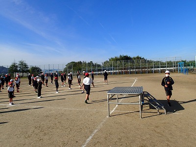 運動会全体練習