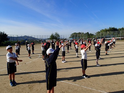 運動会全体練習