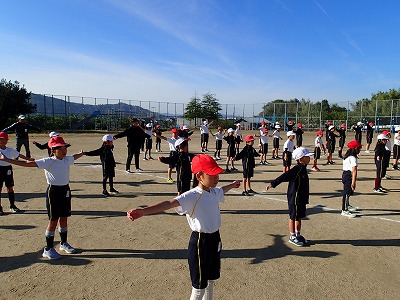 運動会全体練習