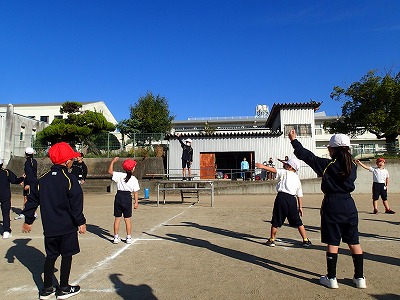 運動会全体練習