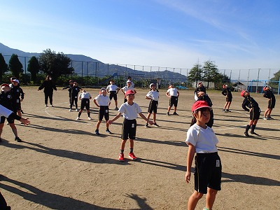 運動会全体練習