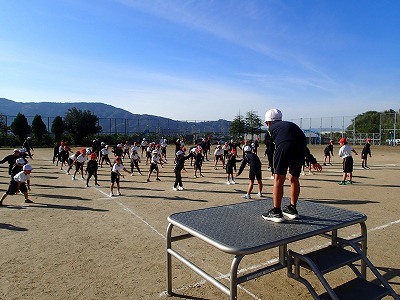 運動会全体練習