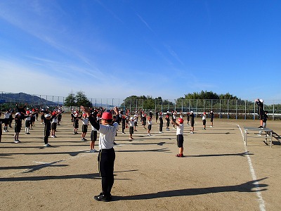 運動会全体練習