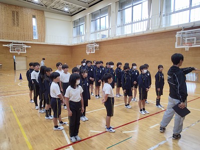 ５・６年 運動会練習