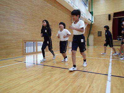 ５・６年 運動会練習