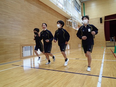 ５・６年 運動会練習