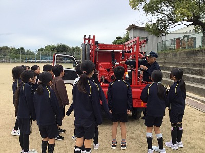 ３年 消防団のお話