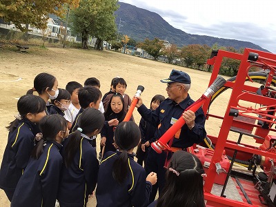 ３年 消防団のお話
