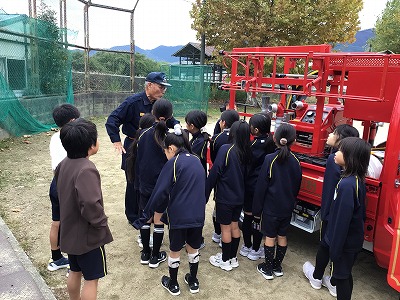 ３年 消防団のお話