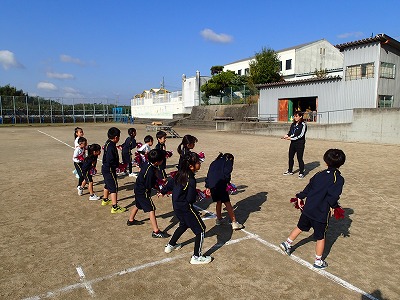 運動会前日練習