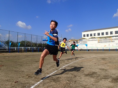 運動会前日練習