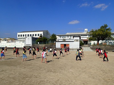 運動会前日練習