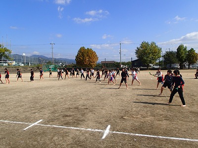 運動会前日練習