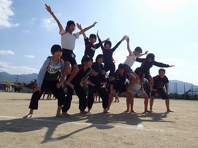 運動会前日練習