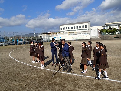 ６年 卒業アルバム用写真撮影