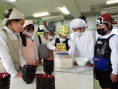 ５年 いなり寿し作り