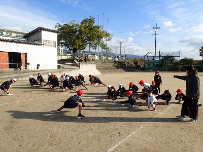 朝トレ（５分間走）