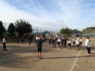 朝トレ（５分間走）