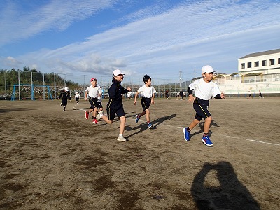 朝トレ（５分間走）