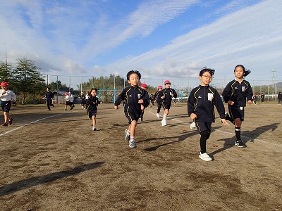 朝トレ（５分間走）