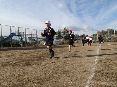 朝トレ（５分間走）
