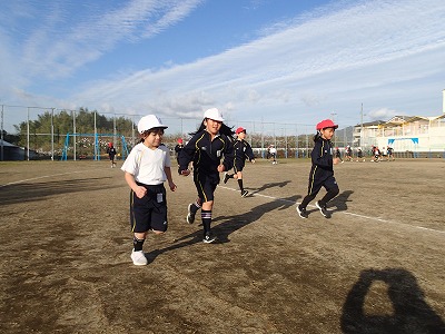 朝トレ（５分間走）