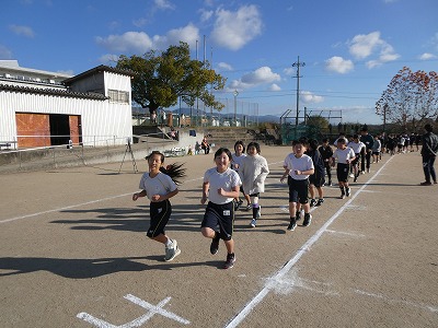 校内マラソン大会