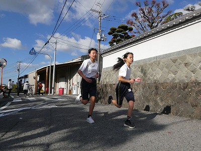 校内マラソン大会