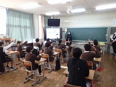 ６年 アルコール・薬物乱用 予防教室